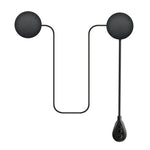 T6 Inbyggd Motorcykelhjälm Bluetooth-kompatibel Headset Lång Standby Brusreducerande Hög Volym Ridhjälmhörlurar