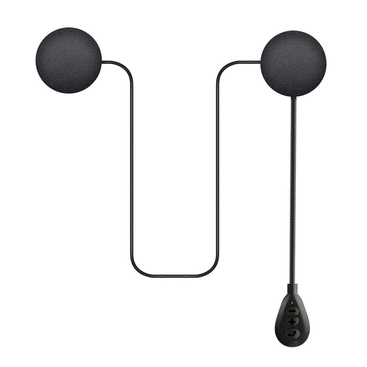 T6 Inbyggd Motorcykelhjälm Bluetooth-kompatibel Headset Lång Standby Brusreducerande Hög Volym Ridhjälmhörlurar