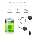 T6 Inbyggd Motorcykelhjälm Bluetooth-kompatibel Headset Lång Standby Brusreducerande Hög Volym Ridhjälmhörlurar