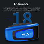 YZ09 Motorcycle Helmet Headset HIFI Sound Smart Noise Cancelling One-to-Two Bluetooth-compatible Riding Headset