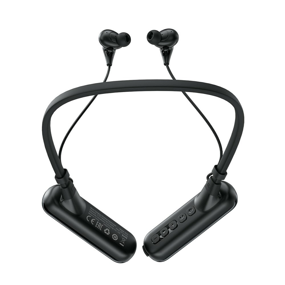 ACEFAST N13 OLED Display Neckband Wireless Earphones 200H Battery Life IPX4 Waterproof Support TF Card