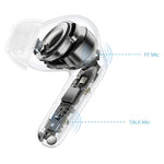 ACEFAST W13 In-Ear ANC TWS Wireless Earbuds Bluetooth-compatible 6.0 Earphones