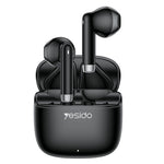 YESIDO TWS48 13mm Driver Bluetooth-compatible 6.0 Wireless Earbuds TWS Semi-in-ear Earbuds