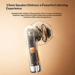 YESIDO TWS48 13mm Driver Bluetooth-compatible 6.0 Wireless Earbuds TWS Semi-in-ear Earbuds