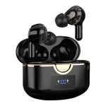 T22 TWS Dual Dynamic Drivers Wireless Noise Canceling Headset LED Power Display Bluetooth-compatible HiFi Earphone Earbuds