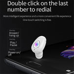 X01 Sports Invisible Mini Single Earbud Stereo Sound Wireless Bluetooth-compatible In-ear Earphone