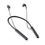 960 Bluetooth-kompatible 5.0-høretelefoner, sportshøretelefoner med nakkebånd, bas, stereo, strøm-LED-display, støjreducerende headset, understøtter TF-kort