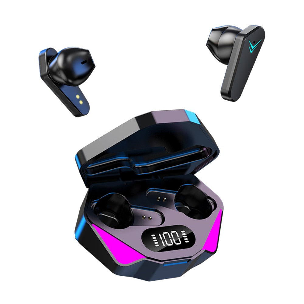 KOLINSKY X15 TWS Bluetooth-compatible 5.0 Wireless Touch Earphone Digital Display Professional E-Sports Gaming Music Headset