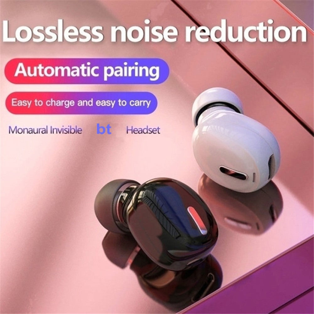 X9 Mini Stereo Trådløse Hovedtelefoner Bluetooth 5.0 In-ear HiFi Høretelefoner med Mikrofon