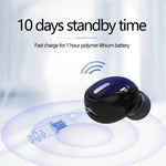 X9 Mini Stereo Trådløse Hovedtelefoner Bluetooth 5.0 In-ear HiFi Høretelefoner med Mikrofon