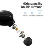 X9 Mini Stereo Trådløse Hovedtelefoner Bluetooth 5.0 In-ear HiFi Høretelefoner med Mikrofon