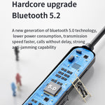 K1688 Wireless Bluetooth-compatible Neckband Headphone with Microphone IPX5 Waterproof Smart Noise-Cancelling Sports Headset
