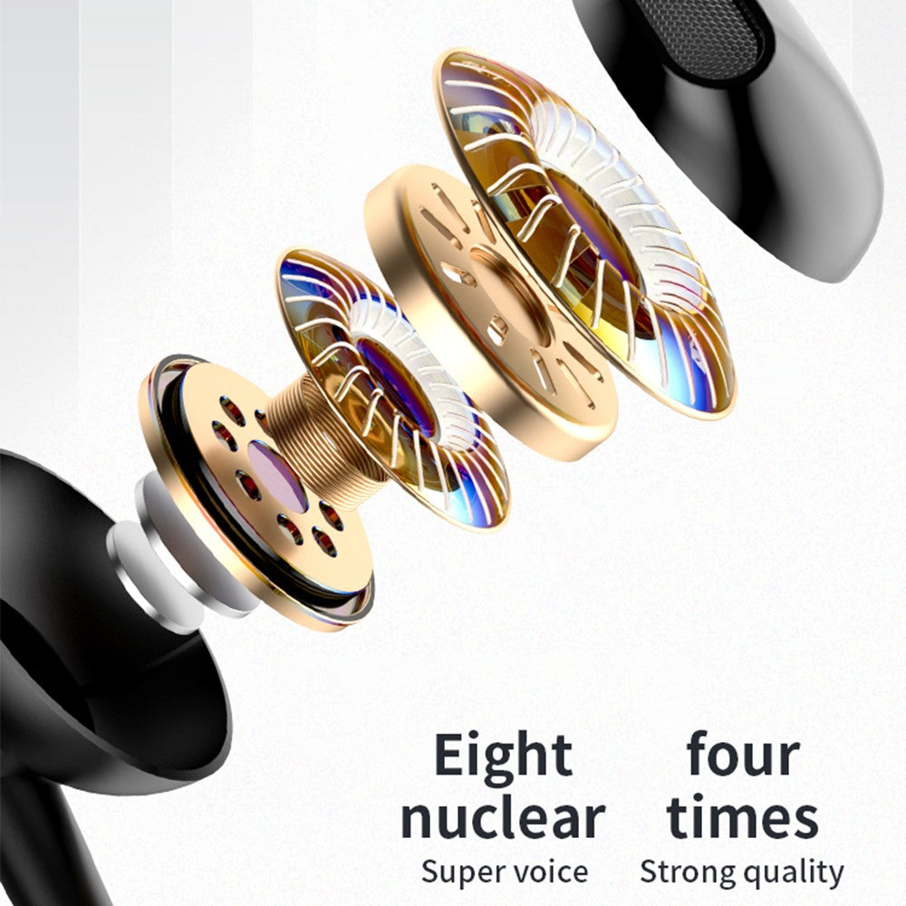 K1688 Wireless Bluetooth-compatible Neckband Headphone with Microphone IPX5 Waterproof Smart Noise-Cancelling Sports Headset