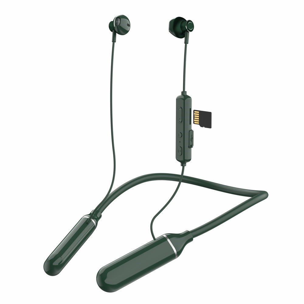 K1688 Wireless Bluetooth-compatible Neckband Headphone with Microphone IPX5 Waterproof Smart Noise-Cancelling Sports Headset