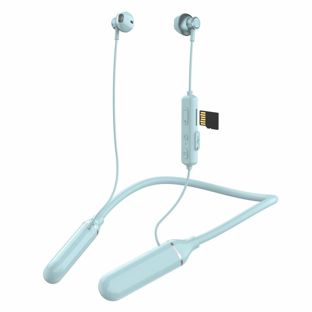 K1688 Wireless Bluetooth-compatible Neckband Headphone with Microphone IPX5 Waterproof Smart Noise-Cancelling Sports Headset