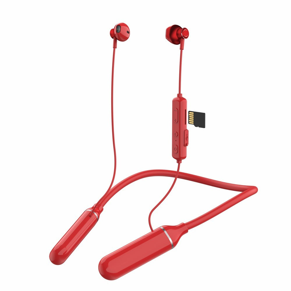 K1688 Wireless Bluetooth-compatible Neckband Headphone with Microphone IPX5 Waterproof Smart Noise-Cancelling Sports Headset