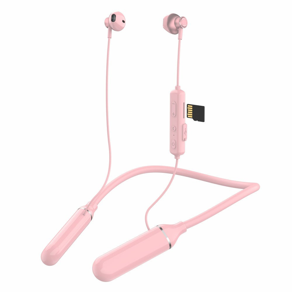 K1688 Wireless Bluetooth-compatible Neckband Headphone with Microphone IPX5 Waterproof Smart Noise-Cancelling Sports Headset