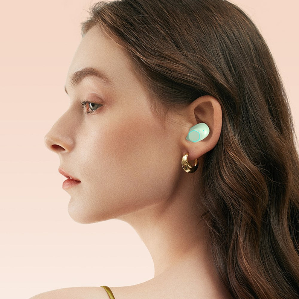 M13 Bluetooth-compatible Wireless Earphones Wireless Earpiece LED Display Screen Waterproof Earbuds Headsets with Charging Bin for Gaming Running Cycling Walking