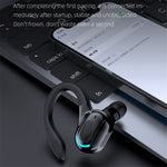 F8 TWS In-ear Bluetooth-kompatible høretelefoner med mikrofon og IPX4 vandafvisning