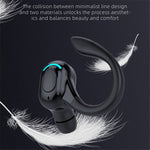 F8 TWS In-ear Bluetooth-kompatible høretelefoner med mikrofon og IPX4 vandafvisning