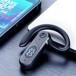 V28 Bone Conduction Høretelefoner Bluetooth-kompatibel 5.2 IPX5 Svedafvisende Open-Ear Bluetooth-kompatibel Sportshovedtelefoner til Løb Vandring Kørsel Cykling