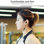 Q5 Neckband Earphone Wireless Bluetooth-compatible Waterproof Headphone Stereo Bass Sport Running Magnetic Design Headset