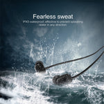 Q5 Neckband Earphone Wireless Bluetooth-compatible Waterproof Headphone Stereo Bass Sport Running Magnetic Design Headset