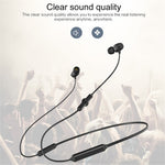 Q5 Neckband Earphone Wireless Bluetooth-compatible Waterproof Headphone Stereo Bass Sport Running Magnetic Design Headset