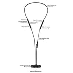 Q5 Neckband Earphone Wireless Bluetooth-compatible Waterproof Headphone Stereo Bass Sport Running Magnetic Design Headset