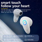 KOLINSKY KS55 Wireless Earbuds Binaural TWS Mini Sports Headphone Touch Control Bluetooth-compatible 5.1 Gaming Headset with Digital Display
