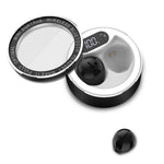 X21T Mini Size TWS Wireless Bluetooth-compatible Headset Low Delay Earphone with Digital Display Screen Charging Case
