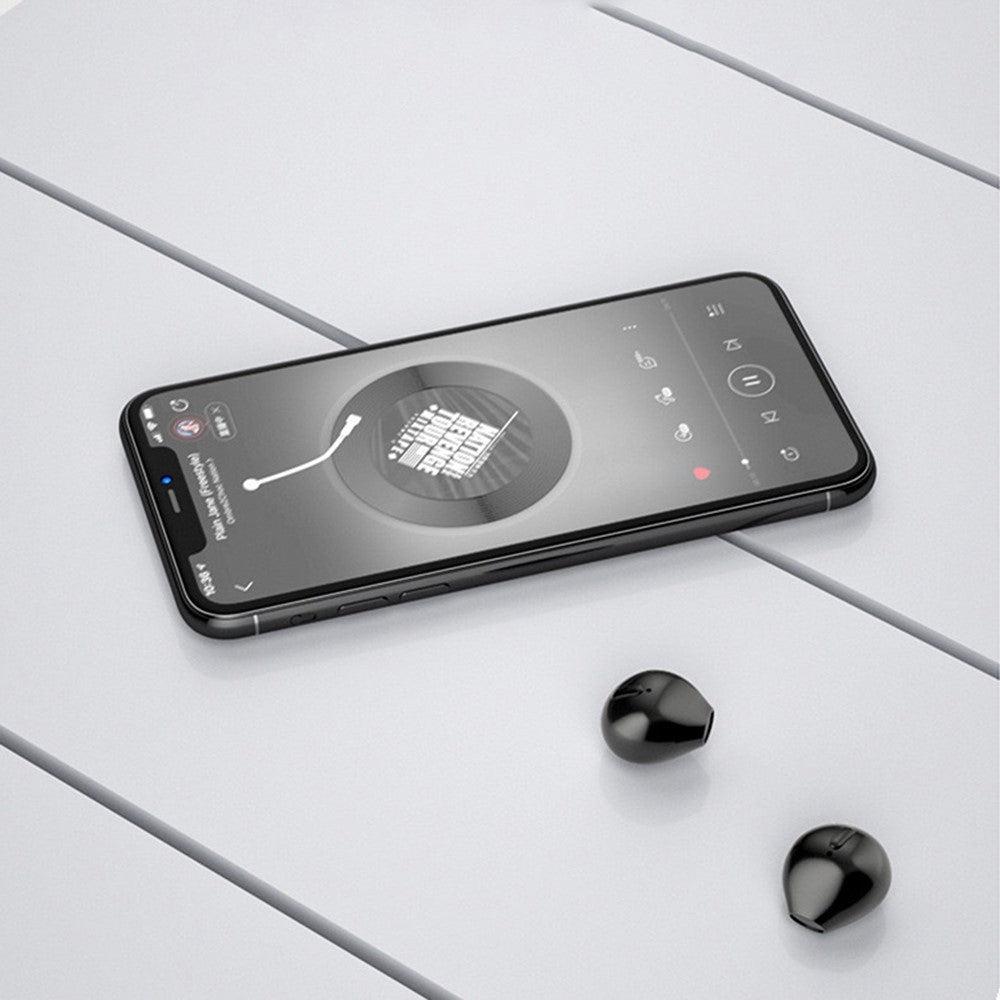 TWS Earphone Bluetooth-compatible 5.1 Wireless Sports Headphone with Lipstick-shaped Charging Case