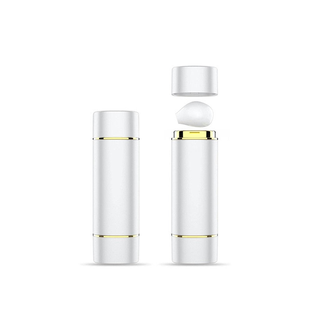 TWS Earphone Bluetooth-compatible 5.1 Wireless Sports Headphone with Lipstick-shaped Charging Case