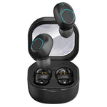 M21 TWS Bluetooth-kompatibla 5.2 Hörlurar HD Stereoljud Pekskärmskontrollerade Hörlurar Mini Löpar-Sportheadset med 200mAh Laddningsfodral