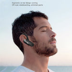 HILEO Hi70 Luftledningshörlurar Bluetooth-kompatibla Löpar- och Sportheadset Stereoljud Vattentäta Hörlurar