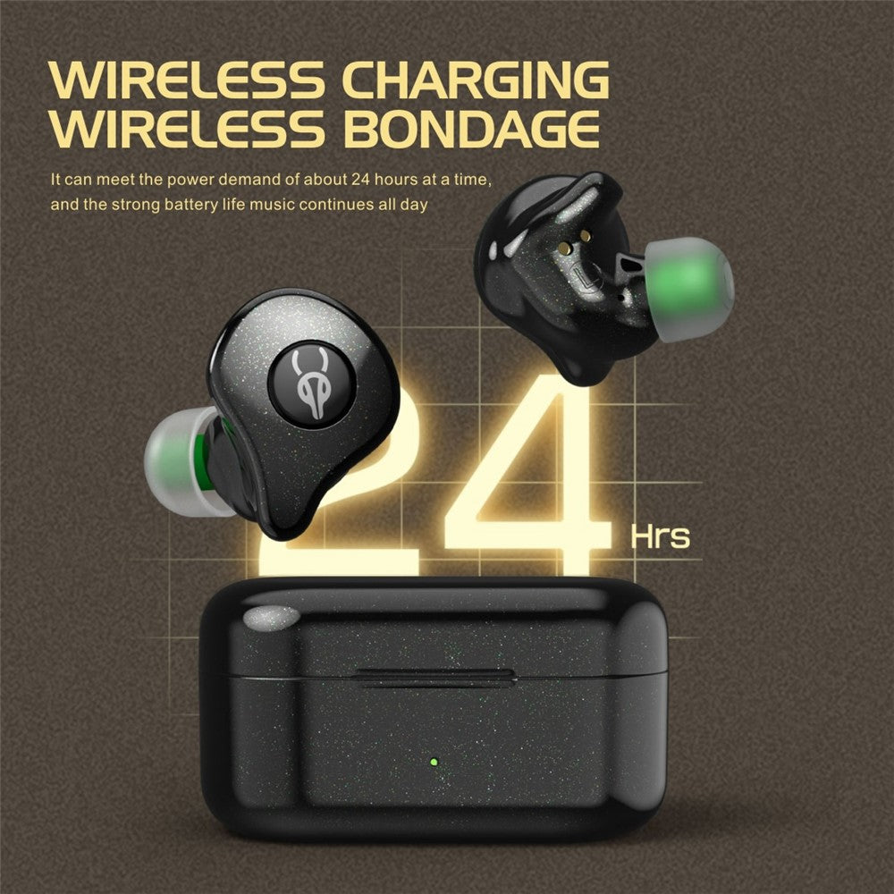SABBAT E16 Wireless Bluetooth-compatible Headset In-Ear TWS Headset Portable Lightweight Earphones with Charging Case