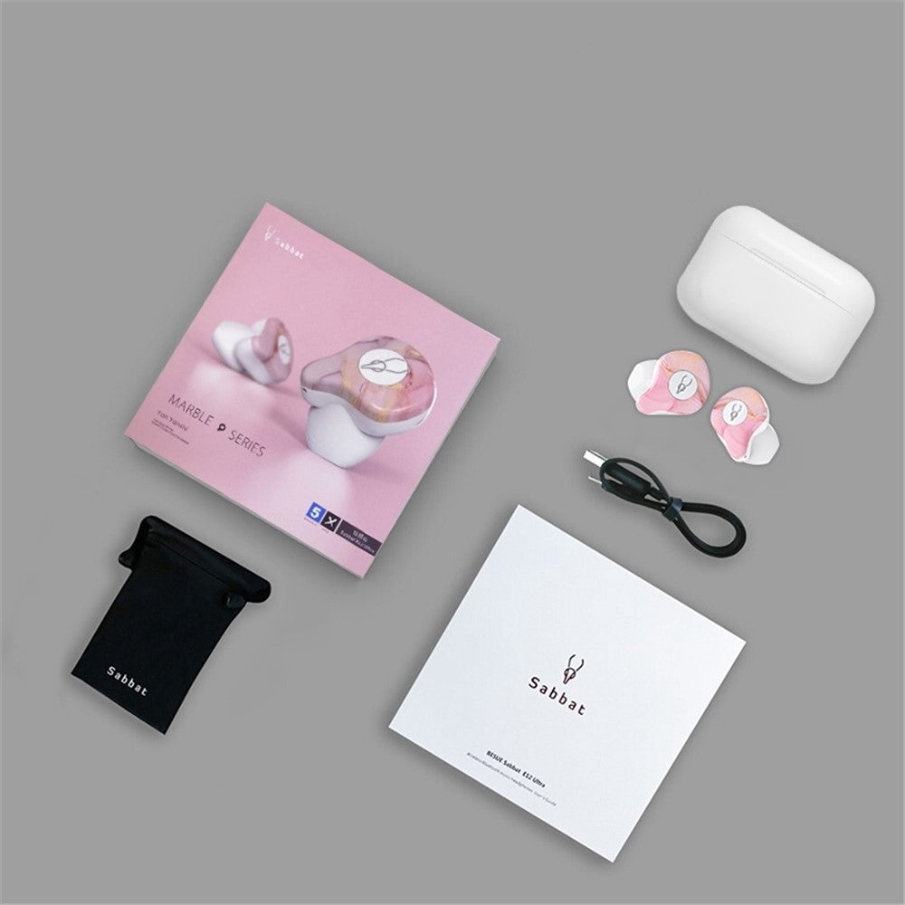 SABBAT X12Ultra TWS Bluetooth-kompatibel 5.2 HiFi Stereo Headset Ergonomiska Trådlösa In-ear Musikhörlurar