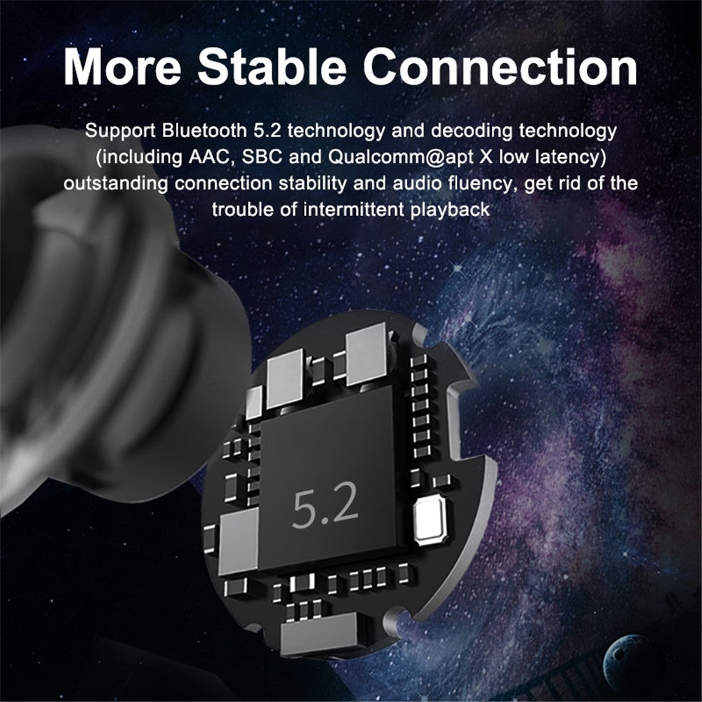 SABBAT X12Ultra TWS Bluetooth-kompatibel 5.2 HiFi Stereo Headset Ergonomiska Trådlösa In-ear Musikhörlurar