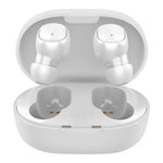 A6S Wireless Bluetooth-compatible Headset Mini Binaural In-Ear Music Headphones Noise Reduction TWS Earbuds with Charging Case