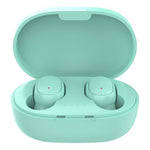 A6S Wireless Bluetooth-compatible Headset Mini Binaural In-Ear Music Headphones Noise Reduction TWS Earbuds with Charging Case