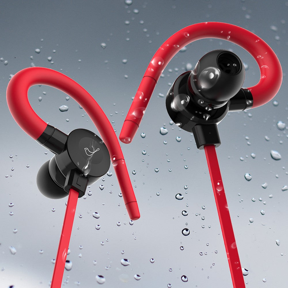 GORSUN E56 Trådlösa Headset Bluetooth-kompatibla Halsmonterade Hörlurar Stereo Basljud Sport Löpning Magnetisk Halsband Hörlurar
