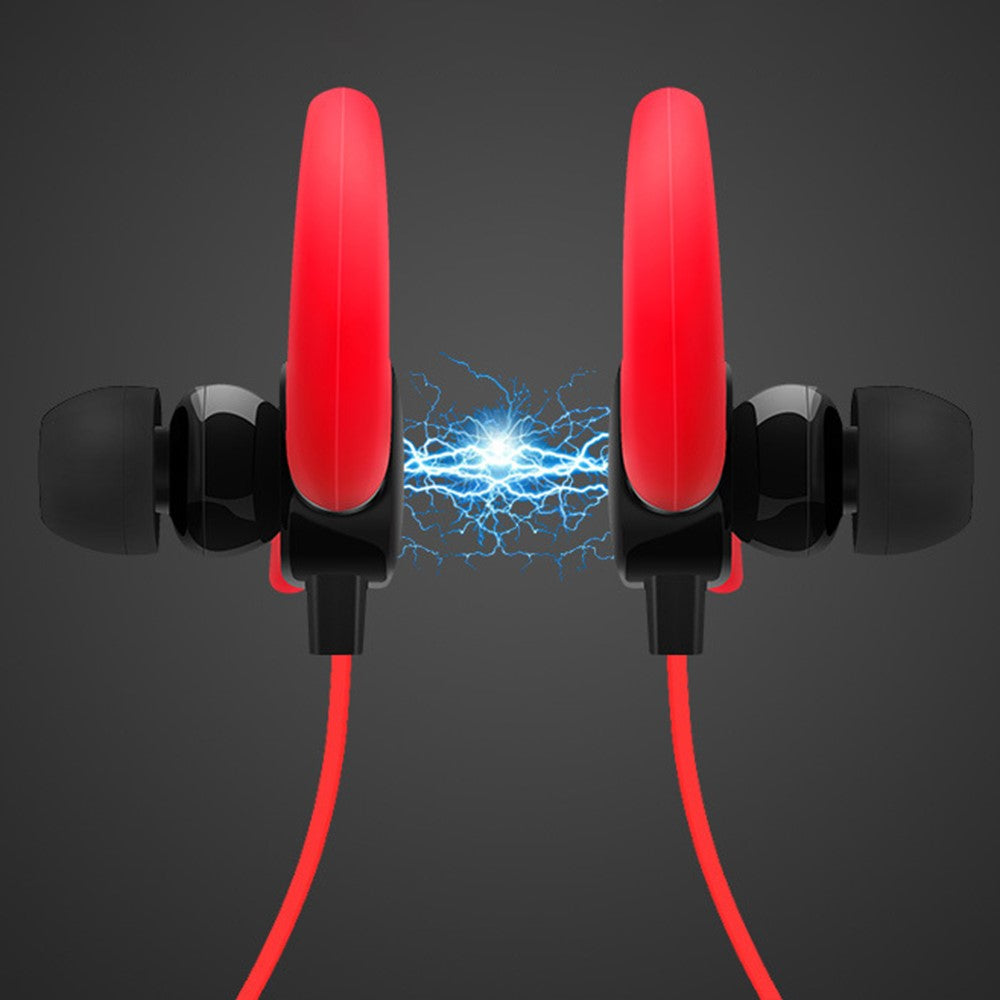 GORSUN E56 Trådlösa Headset Bluetooth-kompatibla Halsmonterade Hörlurar Stereo Basljud Sport Löpning Magnetisk Halsband Hörlurar