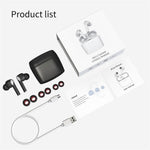 J8 Bluetooth-compatible Headphones with Indicator Light Portable TWS Earbuds Noise Reduction Wireless Headset