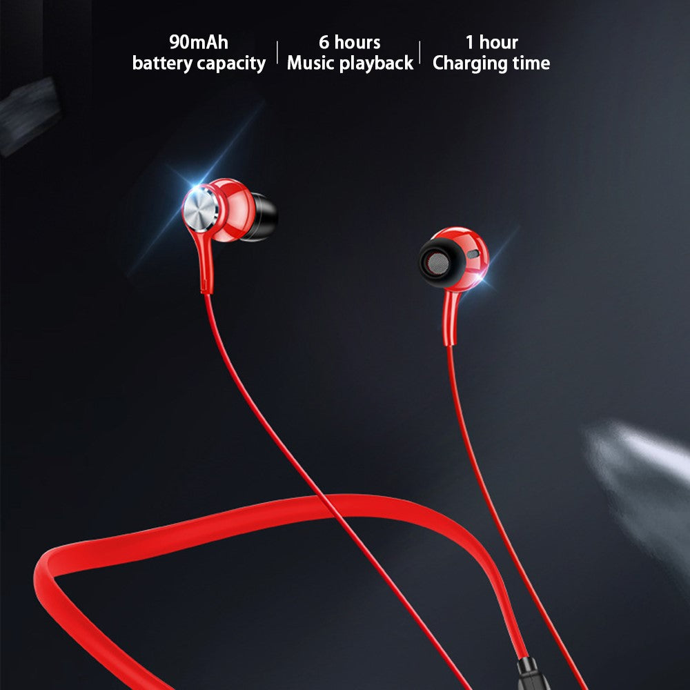 G03 Magnetic Neckband Bluetooth-compatible Headset Sport Wireless Strong Bass Music Calling Earphone