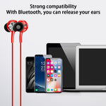 G03 Magnetisk Nakkerem Bluetooth-kompatibelt Headset Sport Trådløst Stærk Bas Musik Opkald Høretelefon