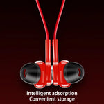 G03 Magnetic Neckband Bluetooth-compatible Headset Sport Wireless Strong Bass Music Calling Earphone