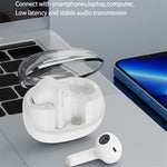 B021 Wireless Bluetooth Headset Transparent TWS Earbuds Low Latency Headphones
