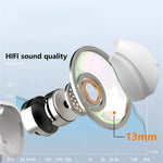 Open Ear Clip Hovedtelefoner Trådløse Bluetooth-kompatible Clip-on Headset Open Ear Earbuds Høretelefoner
