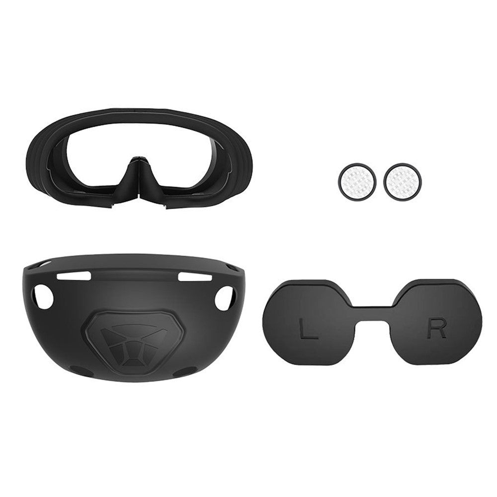 HIBLOKS 4 stk. silikone beskyttelsescoversæt til PS VR2 headset linsecover VR-tilbehør
