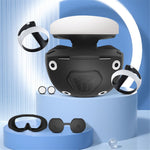 HIBLOKS 4 stk. silikone beskyttelsescoversæt til PS VR2 headset linsecover VR-tilbehør